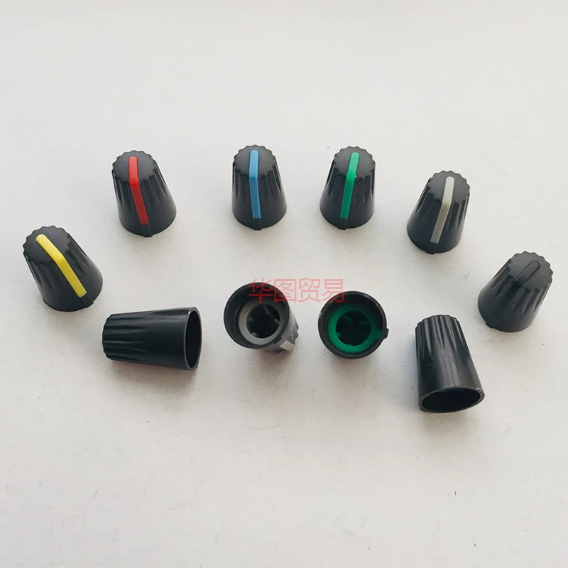 10pcs Soundcraft Mixer Effect Knob Cap / D Hole Half axle 270 degrees Light Gray DJ Knob Red Yellow Blue Green White
10pcs Soundcraft Mixer Effect Knob Cap / D Hole Half axle 270 degrees Light Gray DJ Knob Red Yellow Blue Green White