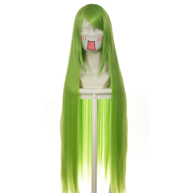 Code Geass Cc Shi Tsu Empress Wig Cosplay Costume 80cm Green Long Straight Heat-resistant Fiber Hair Peruca Anime Wigs
Code Geass Cc Shi Tsu Empress Wig Cosplay Costume 80cm Green Long Straight Heat-resistant Fiber Hair Peruca Anime Wigs