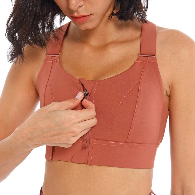 Wyplosz Sexy Crop Top Bra Gym Yoga Push Up Sports Women Fitness Workout Running Zipper Plus Size Adjustable Clothes High Support
Wyplosz Sexy Crop Top Bra Gym Yoga Push Up Sports Women Fitness Workout Running Zipper Plus Size Adjustable Clothes High Support
