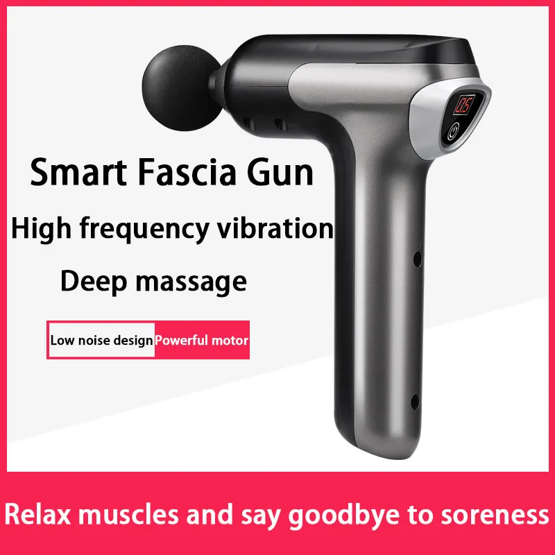 Muscle Massage Gun Deep Tissue Body Back Neck Massager Athletes Relaxation Pain Relief Pistol Portable Fitness Equipment
Muscle Massage Gun Deep Tissue Body Back Neck Massager Athletes Relaxation Pain Relief Pistol Portable Fitness Equipment