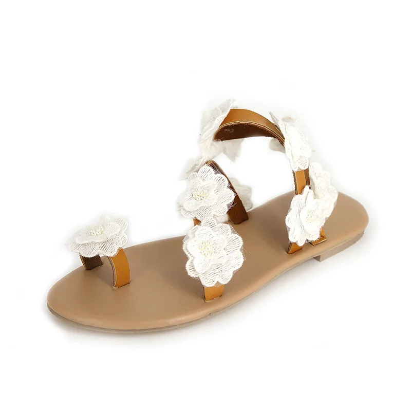 New Fashion Summer Ladies Hollow Flower Flat Roman Sandals Bohemia Vacation Beach without Straps Casual Simple Mature Large Size
New Fashion Summer Ladies Hollow Flower Flat Roman Sandals Bohemia Vacation Beach without Straps Casual Simple Mature Large Size