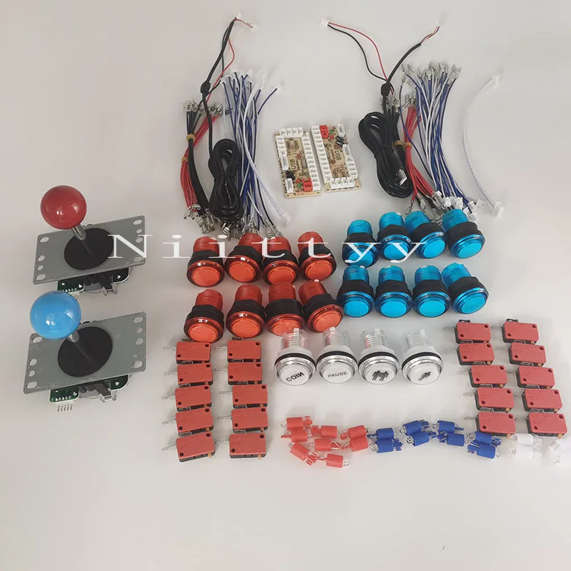 Free send Zero Delay Arcade Cabinet DIY kit for 5V LED Push Button Copy SANWA Joystick 1 & 2 player COIN USB to PC Raspberry Pi
Free send Zero Delay Arcade Cabinet DIY kit for 5V LED Push Button Copy SANWA Joystick 1 & 2 player COIN USB to PC Raspberry Pi