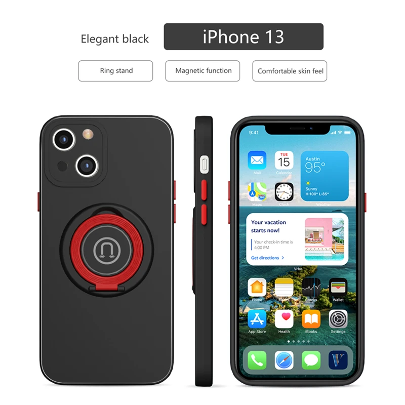 Camera Protection Case For iPhone 13 12 11 Pro X XR XS Max 6 7 8 Plus Magnetic Ring Bracket Holder Luxury Shockproof Full Cover
Camera Protection Case For iPhone 13 12 11 Pro X XR XS Max 6 7 8 Plus Magnetic Ring Bracket Holder Luxury Shockproof Full Cover