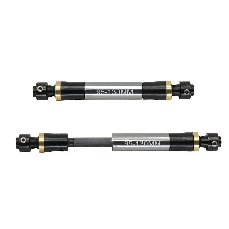 2PCS Heavy Duty Metal CVD Drive Shaft 95-130mm for 1/10 RC Crawler Car Axial SCX10 SCX10 III Wraith RR10 Parts
2PCS Heavy Duty Metal CVD Drive Shaft 95-130mm for 1/10 RC Crawler Car Axial SCX10 SCX10 III Wraith RR10 Parts