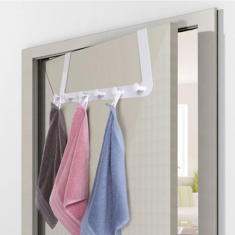 Stainless Steel Over The Door Hooks Coat Hanger Rack 6 Hooks for Cloth Pants Hat Towel SLC88
Stainless Steel Over The Door Hooks Coat Hanger Rack 6 Hooks for Cloth Pants Hat Towel SLC88