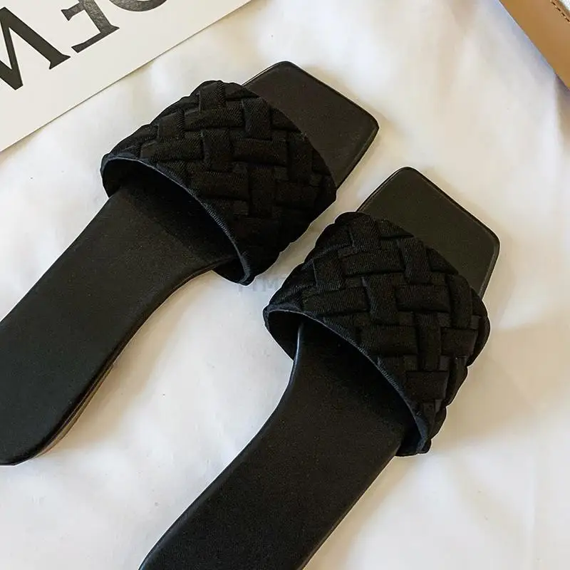 2021 New Brand Slippers Weave Leather Women Mule Feminino Zapatillas Casa Mujer Ytmtloy House Sapatos Femininos Flat With
2021 New Brand Slippers Weave Leather Women Mule Feminino Zapatillas Casa Mujer Ytmtloy House Sapatos Femininos Flat With