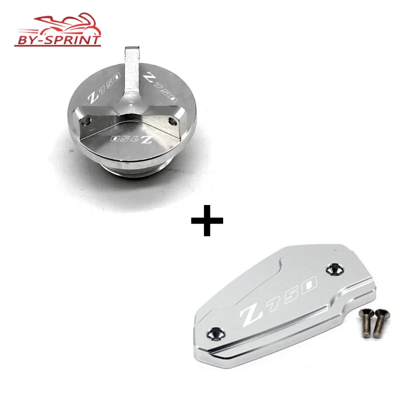 Merged Item Motorcycle Front Clutch Brake Fluid Reservoir Cover Cap & Oil Filler Cap Plug For Kawasaki Z750 Z 750 2016-2019 LOGO
Merged Item Motorcycle Front Clutch Brake Fluid Reservoir Cover Cap & Oil Filler Cap Plug For Kawasaki Z750 Z 750 2016-2019 LOGO