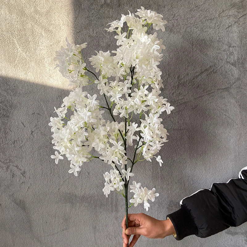 Hot 97cm Artificial Lilac Silk Fake Wedding Party Autumn Decoration Photography DIY Home New Year Ddecoration Accessories
Hot 97cm Artificial Lilac Silk Fake Wedding Party Autumn Decoration Photography DIY Home New Year Ddecoration Accessories