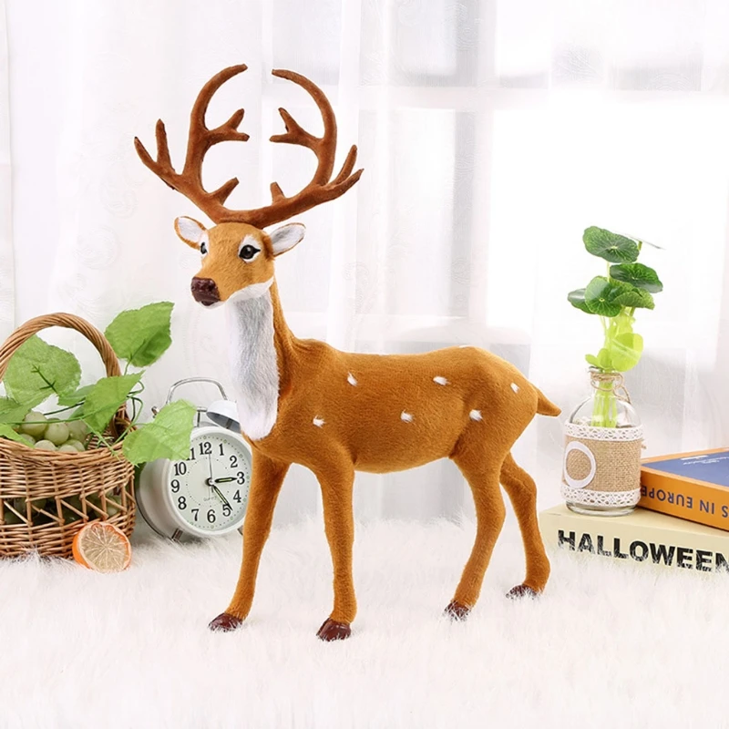 15/20/25/30/35cm Simulation Plush Reindeer Christmas Deer Xmas Elk Decorations for Home New Year Ornaments
15/20/25/30/35cm Simulation Plush Reindeer Christmas Deer Xmas Elk Decorations for Home New Year Ornaments