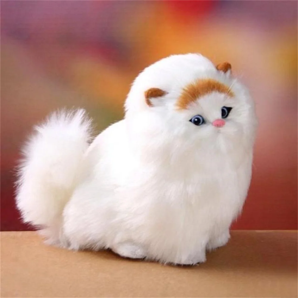Cute Lovely Electric Plush Cat Dolls Soft Simulation Stuffed Sounding Cats Toys Lifelike Cat Plush Animal Toy&Sound Decor Gift
Cute Lovely Electric Plush Cat Dolls Soft Simulation Stuffed Sounding Cats Toys Lifelike Cat Plush Animal Toy&Sound Decor Gift