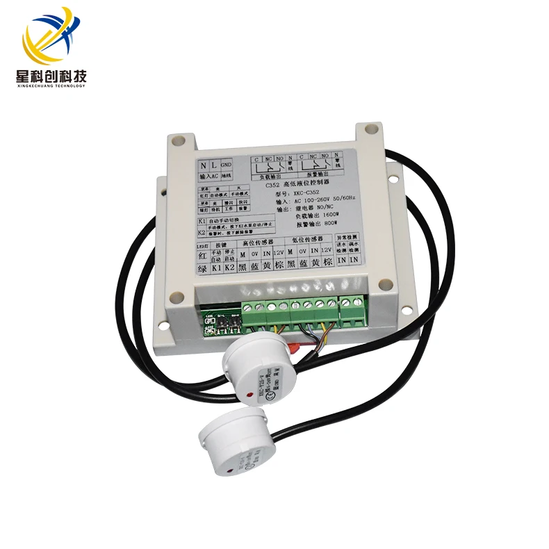 C352 High and Low Level Controller Fish Tank Water Tank Float Switch Valve PLC Relay Water Level Sensor
C352 High and Low Level Controller Fish Tank Water Tank Float Switch Valve PLC Relay Water Level Sensor