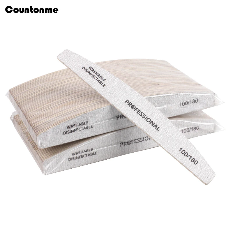 50Pcs/Lot Professional Nail File 100/180 Wood Sanding Buffer Block Strong Thick Wooden Sandpaper Manicure Buffing Polish Tools
50Pcs/Lot Professional Nail File 100/180 Wood Sanding Buffer Block Strong Thick Wooden Sandpaper Manicure Buffing Polish Tools
