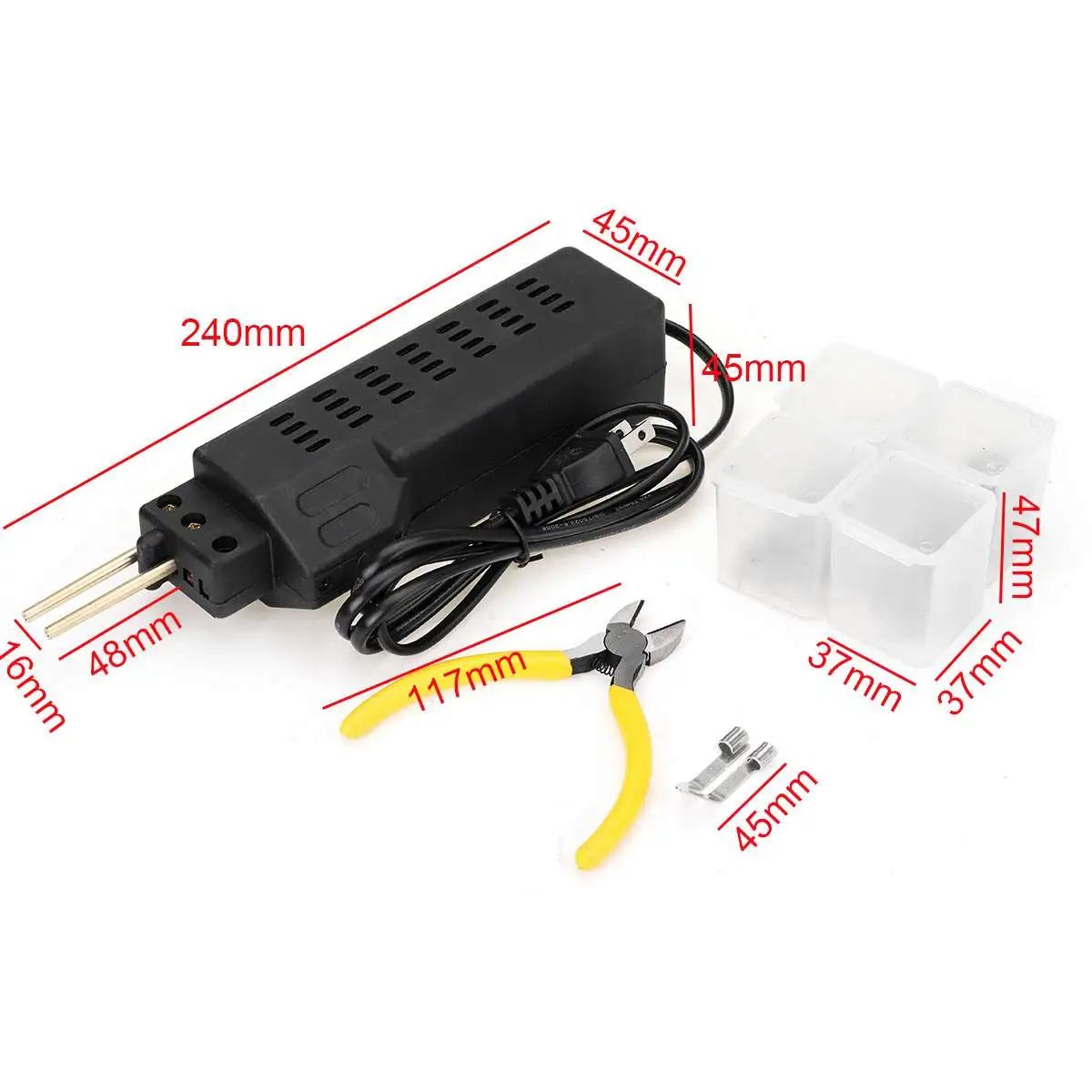 Plastic Bumper Repair Car Bumper Welding Torch Fairing Auto Body Tool Welding Machine 200 Plastic Stapler Repair Tool 220-250V
Plastic Bumper Repair Car Bumper Welding Torch Fairing Auto Body Tool Welding Machine 200 Plastic Stapler Repair Tool 220-250V