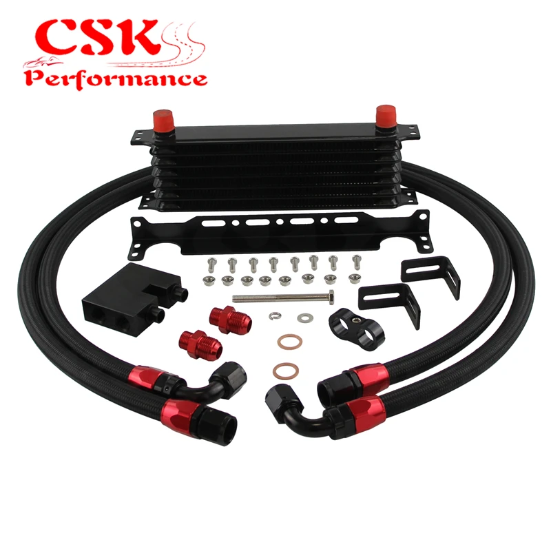 7 Row Trust Oil Cooler Kit For BMW N54 Engine Twin Turbo 135 E82 335 E90 E92 E93
7 Row Trust Oil Cooler Kit For BMW N54 Engine Twin Turbo 135 E82 335 E90 E92 E93