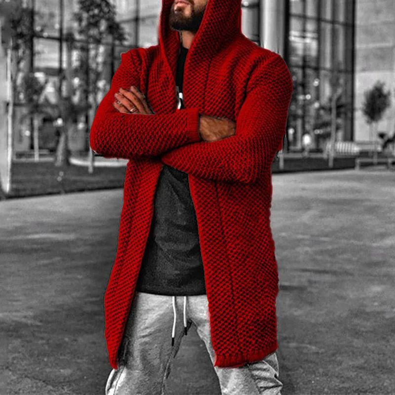 Knit Sweater Candigan Men Clothes Autumn Spring KALENMOS Hooded Long Slevee Tops Loose Streetwear Harajuku Sweaters Mens
Knit Sweater Candigan Men Clothes Autumn Spring KALENMOS Hooded Long Slevee Tops Loose Streetwear Harajuku Sweaters Mens