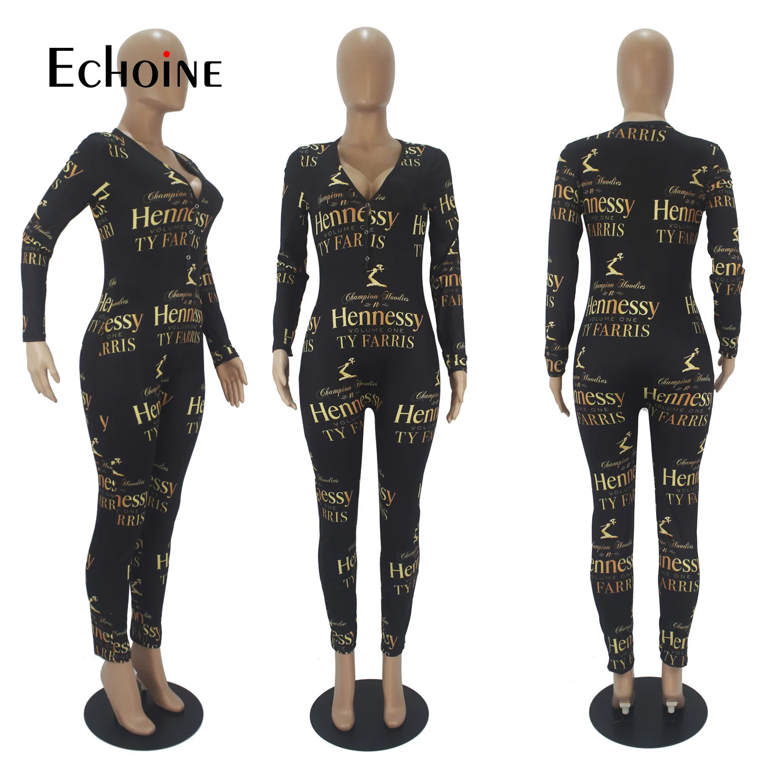 Echoine Autumn Winter Women Sexy Onesies Adults Long Sleeve V-neck cartoon pattern Pajamas Romper ladyJumpsuit Nightwear
Echoine Autumn Winter Women Sexy Onesies Adults Long Sleeve V-neck cartoon pattern Pajamas Romper ladyJumpsuit Nightwear