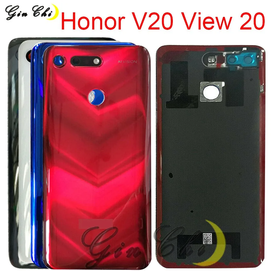 Задняя крышка аккумуляторного отсека для Huawei honor V20 запасные части Honor View 20 чехол