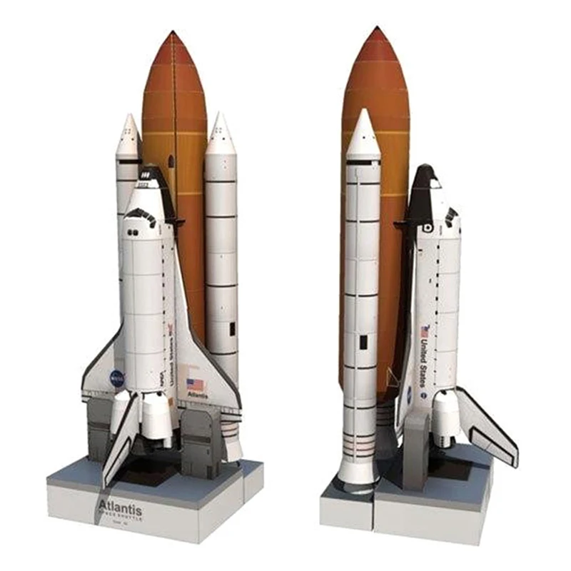 1:150 Space Shuttle Space Rocket Model DIY 3D Paper Card Model Building Sets Construction Toys Educational Toys Model
1:150 Space Shuttle Space Rocket Model DIY 3D Paper Card Model Building Sets Construction Toys Educational Toys Model