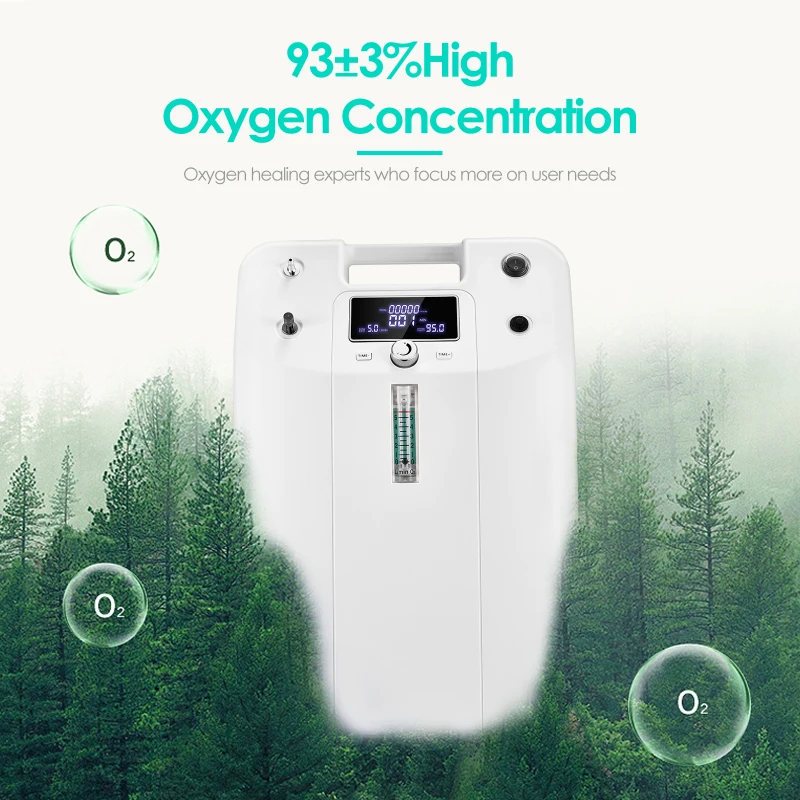 TTLIFE 5L Portable Oxygen Concentrator Low Operation Noise Oxygen Generator Home Care Oxygene Machine Air Purifiers Equipment
TTLIFE 5L Portable Oxygen Concentrator Low Operation Noise Oxygen Generator Home Care Oxygene Machine Air Purifiers Equipment