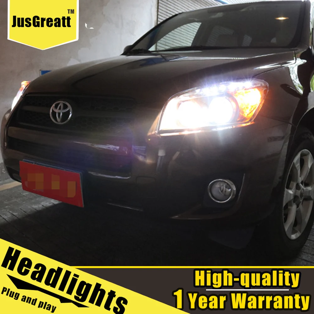 A Pair For Toyota RAV4 LED Headlights 2009-2015 RAV4 HID Head Lamps Bi Xenon Beam Fog Daytime Running Lights Double lens
A Pair For Toyota RAV4 LED Headlights 2009-2015 RAV4 HID Head Lamps Bi Xenon Beam Fog Daytime Running Lights Double lens