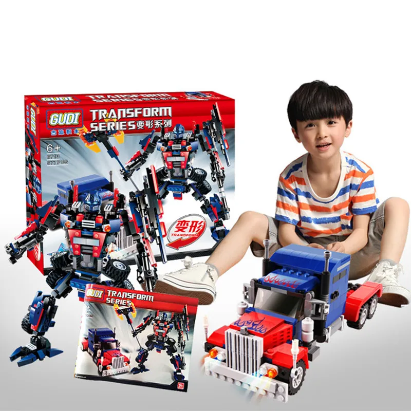 2 в 1 Детский конструктор робот-трансформер | Игрушки и хобби