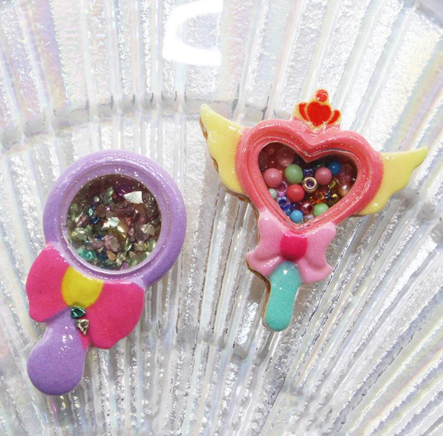 Cartoon Resin Magic Wand Milk Box Flatback DIY Scrapbooking For Headdress Phone Case Accessories Embedded Shaking Color Beads
Cartoon Resin Magic Wand Milk Box Flatback DIY Scrapbooking For Headdress Phone Case Accessories Embedded Shaking Color Beads