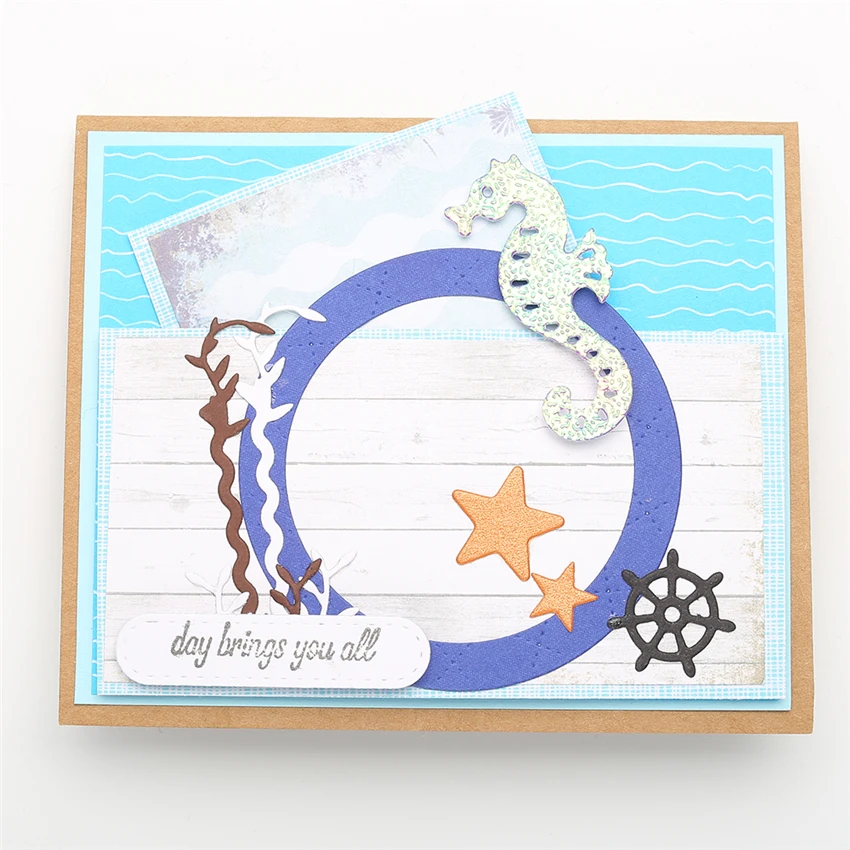 YaMinSanNiO Sea Fish Metal Cutting Dies New 2019 Octopus Ocean Animal Dies for Card Making Scrapbooking Diecut Embossing Stencil
YaMinSanNiO Sea Fish Metal Cutting Dies New 2019 Octopus Ocean Animal Dies for Card Making Scrapbooking Diecut Embossing Stencil