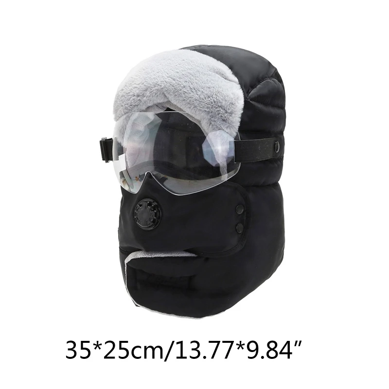 G92F Waterproof Balaclava Hat Winter Warm Hat with Glasses and Earmuffs for Men and Women
G92F Waterproof Balaclava Hat Winter Warm Hat with Glasses and Earmuffs for Men and Women