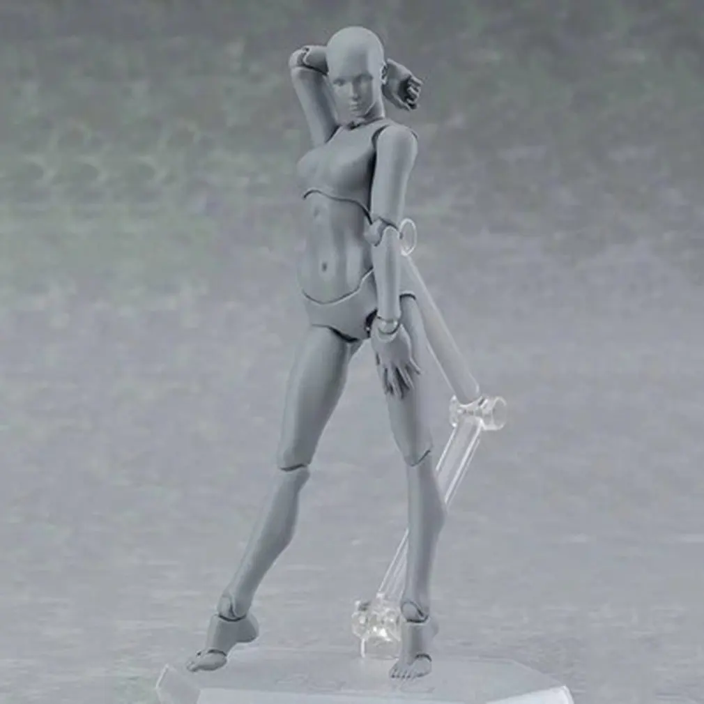 13cm Action Figure Toys Artist Movable Male Female Joint figure PVC Body Figures Model Mannequin Art Sketch Draw Figurine
13cm Action Figure Toys Artist Movable Male Female Joint figure PVC Body Figures Model Mannequin Art Sketch Draw Figurine