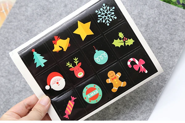 120pcs / lot New square Christmas Sticker Gift Seal Sticker Wholesale (ss-1502)
120pcs / lot New square Christmas Sticker Gift Seal Sticker Wholesale (ss-1502)