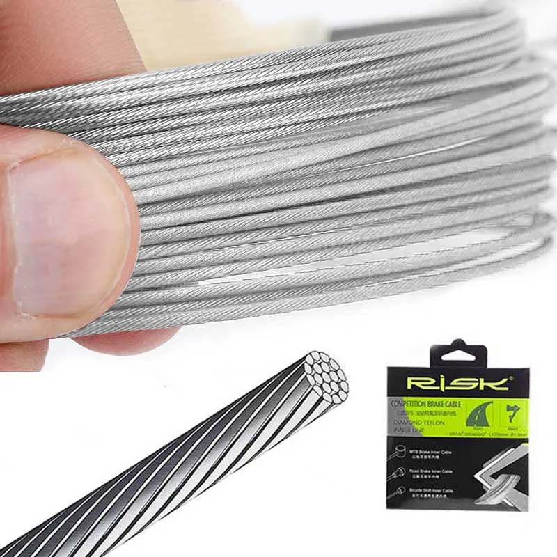 Quality RISK Stainless Steel Bicycle Shifter Brake Inner Cable Wire For Bicycle MTB Road Bike Front Rear Derailleur 1700/2100mm
Quality RISK Stainless Steel Bicycle Shifter Brake Inner Cable Wire For Bicycle MTB Road Bike Front Rear Derailleur 1700/2100mm