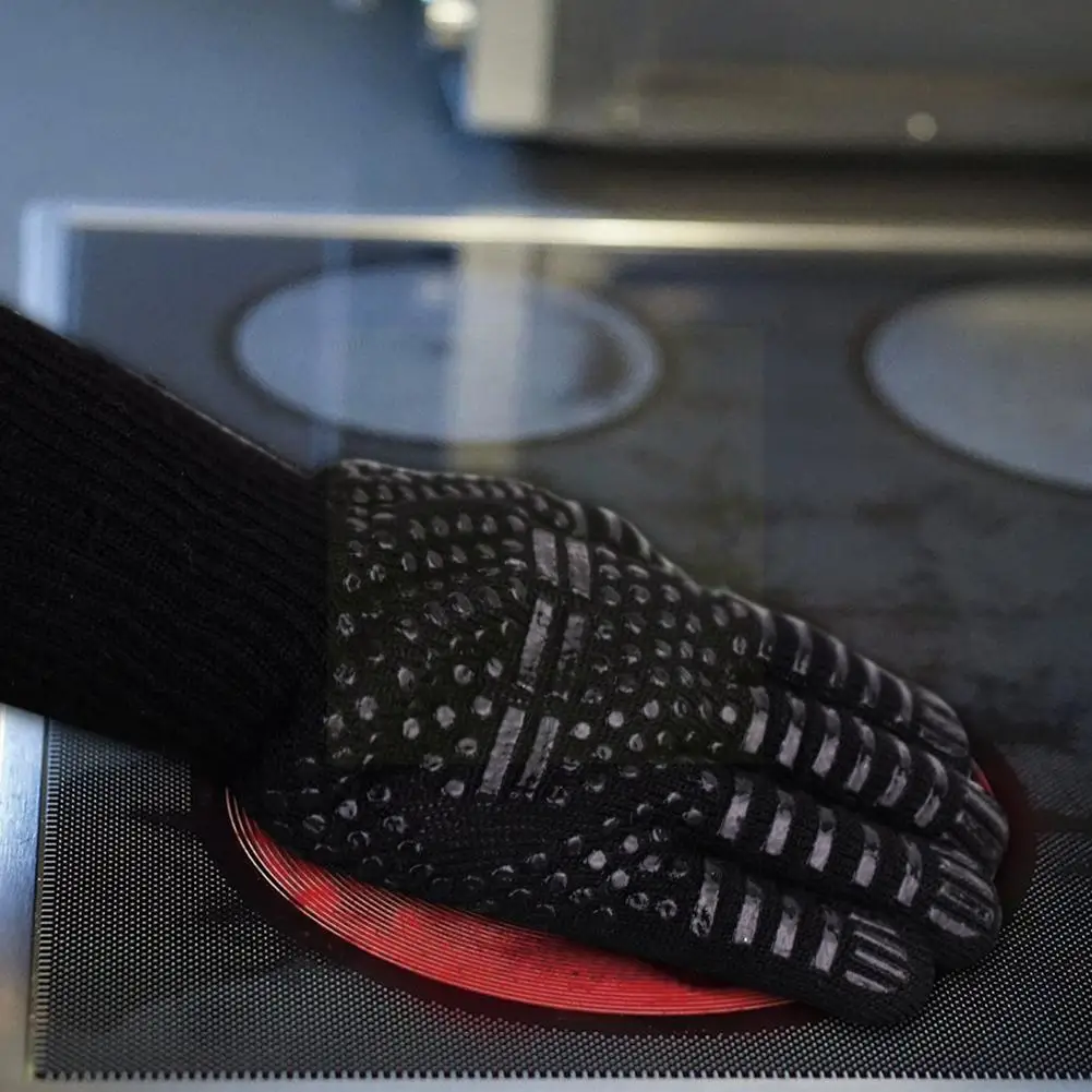 Anti-scald Double Layer Gloves Heat Glove Resistant Bbq Oven Gloves Kitchen Fireproof Gloves Anti-slip Gloves For Baking Co X1z7
Anti-scald Double Layer Gloves Heat Glove Resistant Bbq Oven Gloves Kitchen Fireproof Gloves Anti-slip Gloves For Baking Co X1z7
