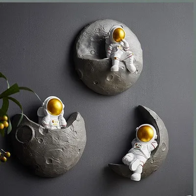 Nordic astronaut living room wall decoration Home TV background wall Wall ornaments wall hangings light luxury resin
Nordic astronaut living room wall decoration Home TV background wall Wall ornaments wall hangings light luxury resin