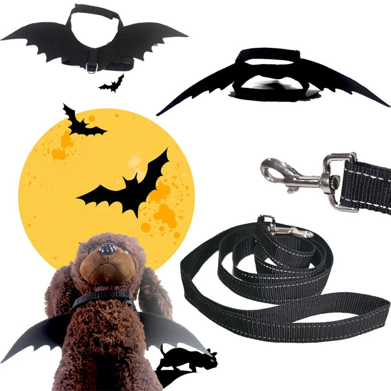 Halloween Pet Bat Wings Accessories Halloween Creative Cats Dogs Small Dogs Pet Supplies Halloween Accessories Dog Collar
Halloween Pet Bat Wings Accessories Halloween Creative Cats Dogs Small Dogs Pet Supplies Halloween Accessories Dog Collar
