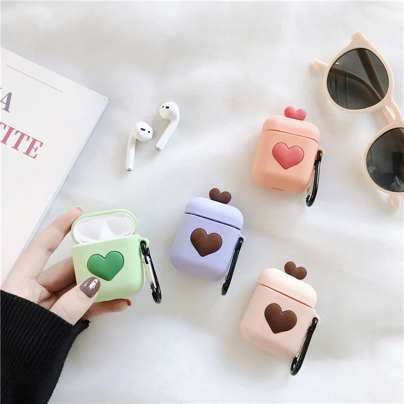 Suitable For Apple Airpods Silicone Cover, New Cartoon Apple Wireless Bluetooth Headset Charging Box Protective Cover
Suitable For Apple Airpods Silicone Cover, New Cartoon Apple Wireless Bluetooth Headset Charging Box Protective Cover