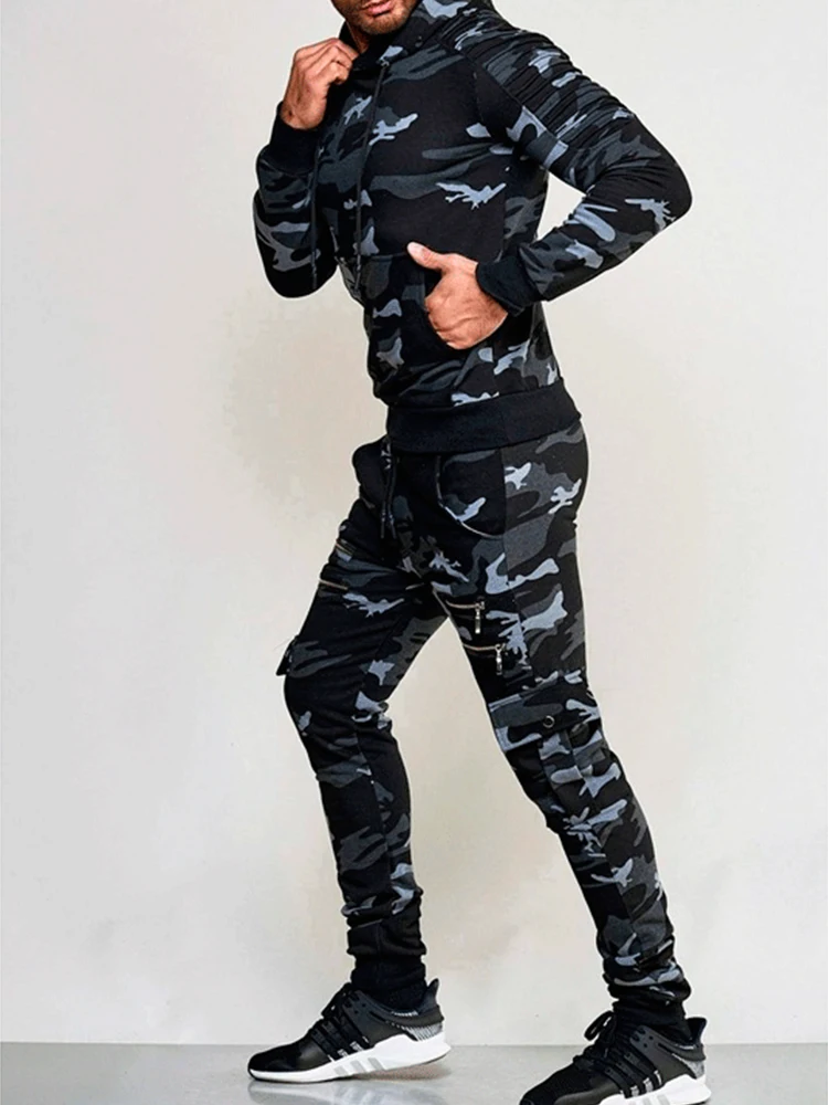 Men Camouflage Outdoor Sports And Leisure Men's Suit Set Sport Hoodies Long Pants Tracksuit Mens Clothing 2 Sets Piece
Men Camouflage Outdoor Sports And Leisure Men's Suit Set Sport Hoodies Long Pants Tracksuit Mens Clothing 2 Sets Piece