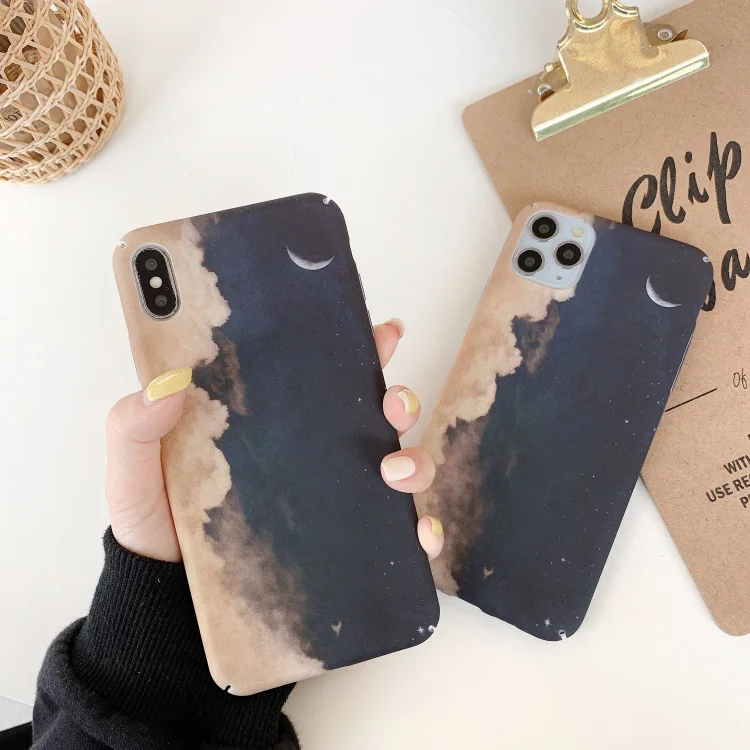 Retro summer Starry sky moon art Phone Case for apple iPhone 12 11 Pro Max XS XR X 6 7 8 Plus 12 mini 7Plus case Cute hard cover
Retro summer Starry sky moon art Phone Case for apple iPhone 12 11 Pro Max XS XR X 6 7 8 Plus 12 mini 7Plus case Cute hard cover