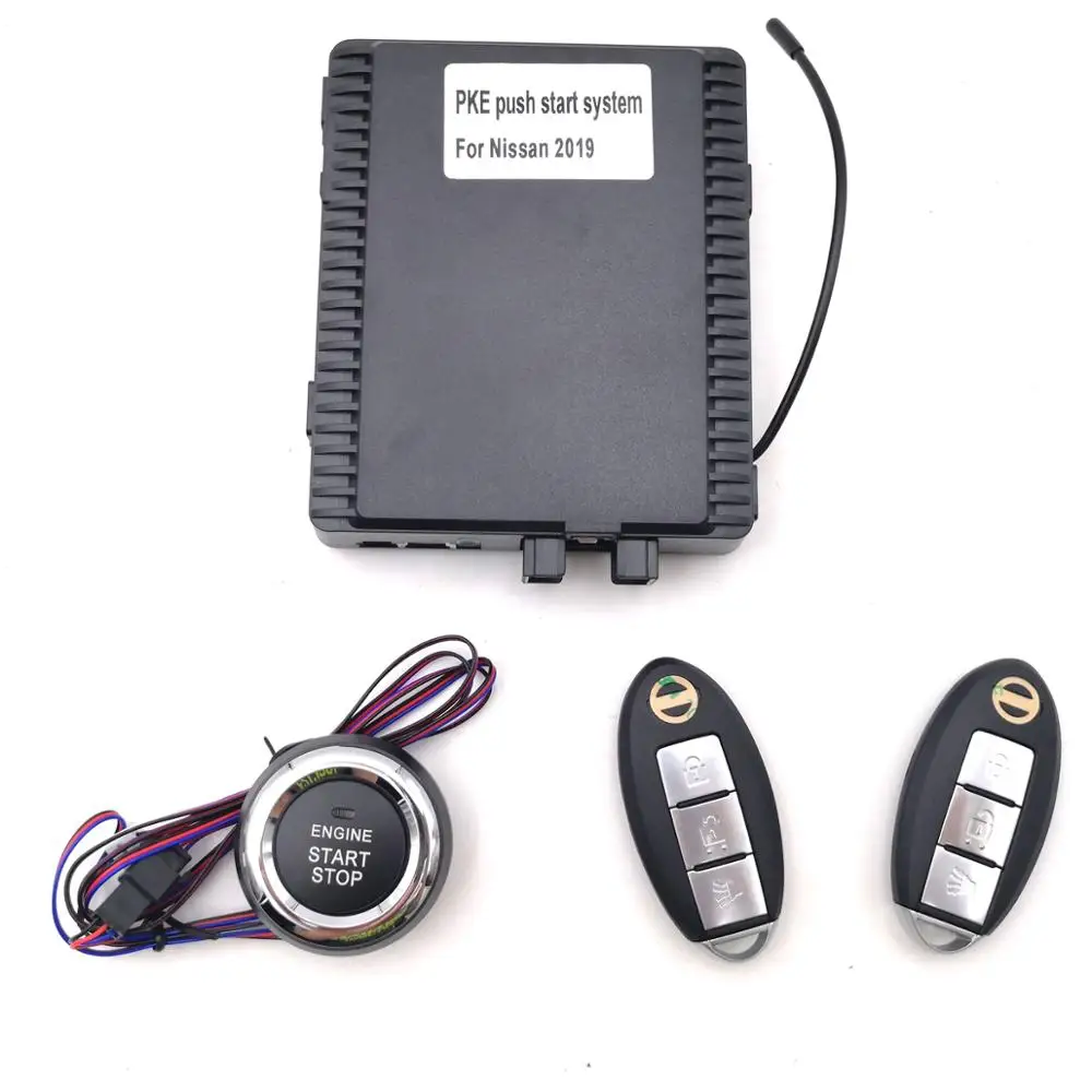 Special and Original Car Alarm System Security Push Button Remote security system PKE For Nissan 2019
Special and Original Car Alarm System Security Push Button Remote security system PKE For Nissan 2019