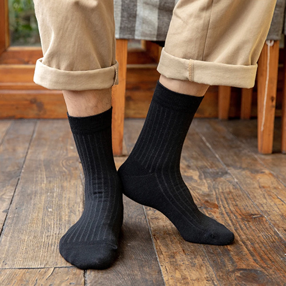 Men's Socks Casual Business Comfortable Cotton Socks Autumn and Winter Solid Men's Medium Tube Socks
Men's Socks Casual Business Comfortable Cotton Socks Autumn and Winter Solid Men's Medium Tube Socks