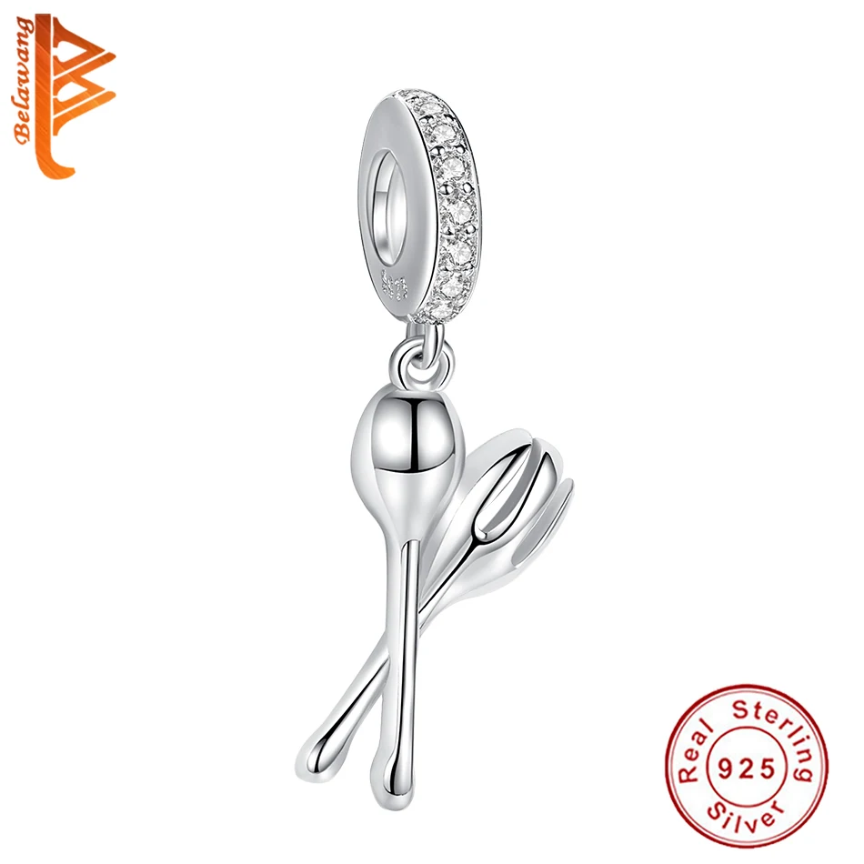 100% 925 пробы серебро Смешные нож вилка браслеты с подвесками, подходят к оригинальному браслету, нежный в западном стиле Еда этикет, соответс... 
100% 925 пробы серебро Смешные нож вилка браслеты с подвесками, подходят к оригинальному браслету, нежный в западном стиле Еда этикет, соответс...