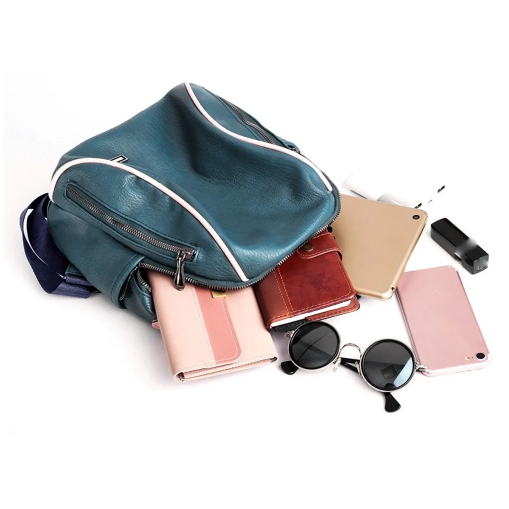 High Quality Pu Leather Women Backpack Fashion Solid School Bags For Teenager Girls Casual Black Laptop Shoulder Bags Backpack
High Quality Pu Leather Women Backpack Fashion Solid School Bags For Teenager Girls Casual Black Laptop Shoulder Bags Backpack