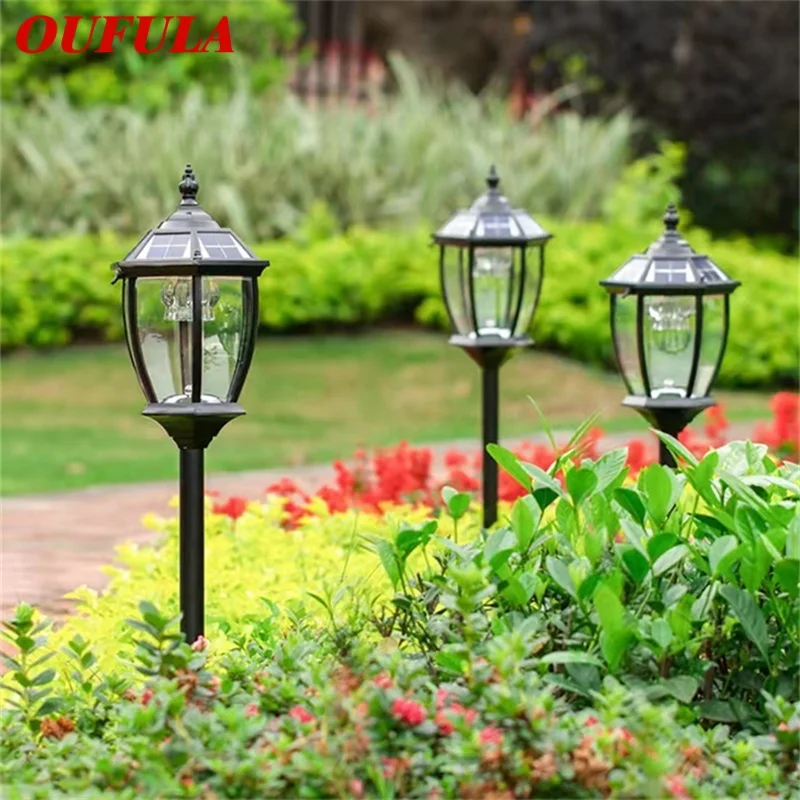 OUFULA Retro Simple Outdoor Black Lawn Lamp LED Light Classical Waterproof Home for Villa Path Garden
OUFULA Retro Simple Outdoor Black Lawn Lamp LED Light Classical Waterproof Home for Villa Path Garden