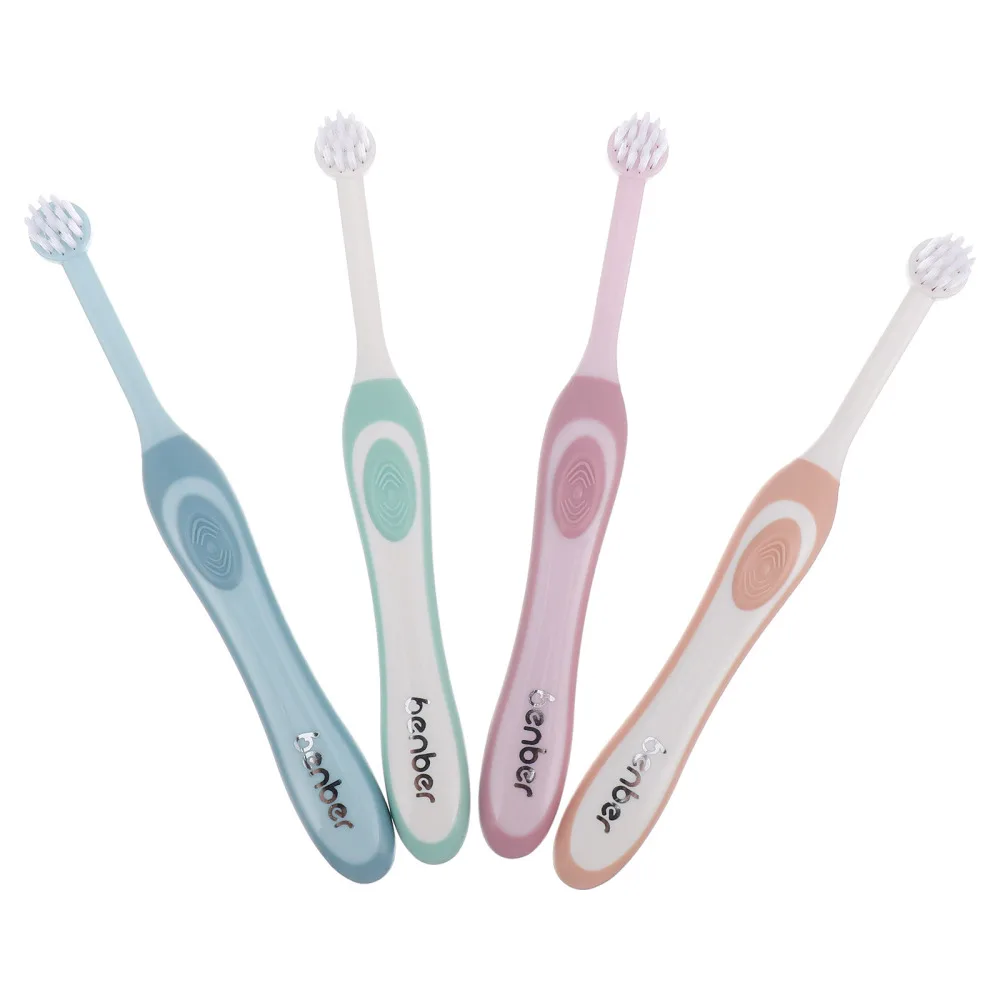4pcs Baby Tooth Super Fine Baby Tooth Brush Child Training Toothbrush 
4pcs Baby Tooth Super Fine Baby Tooth Brush Child Training Toothbrush