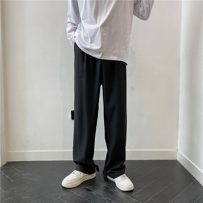2021 Men's Loose Leisure Grey Formal Suit Pants Business Design Western-style Trousers Male Black Casual Pants Size Men M-3XL
2021 Men's Loose Leisure Grey Formal Suit Pants Business Design Western-style Trousers Male Black Casual Pants Size Men M-3XL