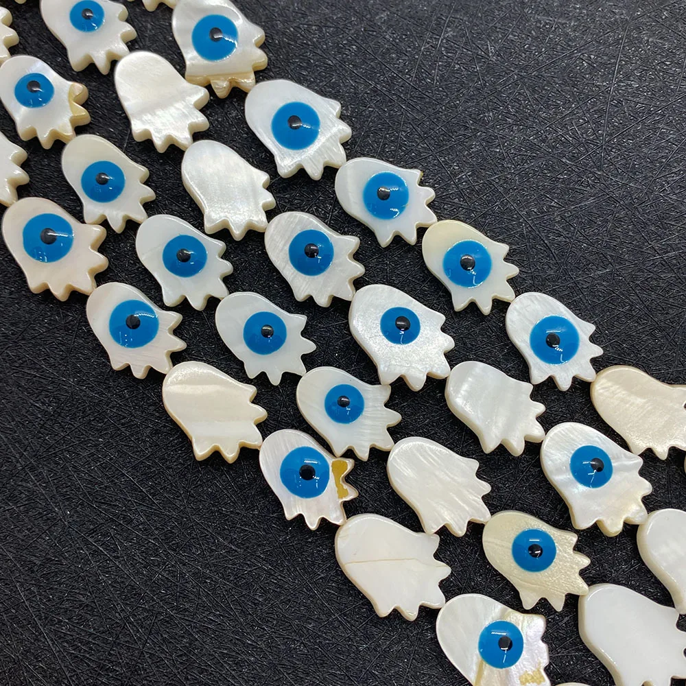 Natural Freshwater Shell Single-sided Evil Eye Shell Beads Jewelry DIY Handmade Necklace Bracelet Jewelry Accessories Size 9-16m
Natural Freshwater Shell Single-sided Evil Eye Shell Beads Jewelry DIY Handmade Necklace Bracelet Jewelry Accessories Size 9-16m