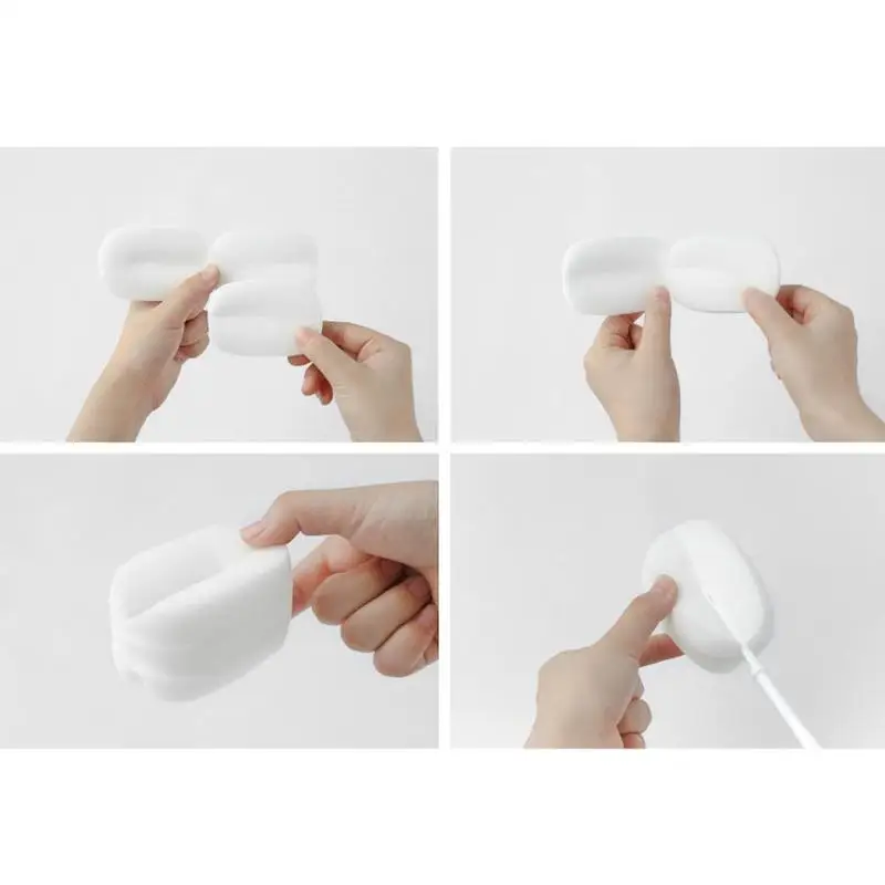 Random Color Can Stand Up Sponge Cup Brush, Cleaning Thermos Bottle, Glass Cup, Cleaning Brush, Thickened Plastic Sponge Cup Bru
Random Color Can Stand Up Sponge Cup Brush, Cleaning Thermos Bottle, Glass Cup, Cleaning Brush, Thickened Plastic Sponge Cup Bru