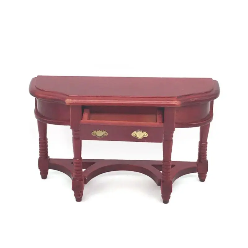 1:12 Miniature Dollhouse Furniture Wooden Dining Table Mini Doll House Accessories Dining Room Kitchen Decoration
1:12 Miniature Dollhouse Furniture Wooden Dining Table Mini Doll House Accessories Dining Room Kitchen Decoration