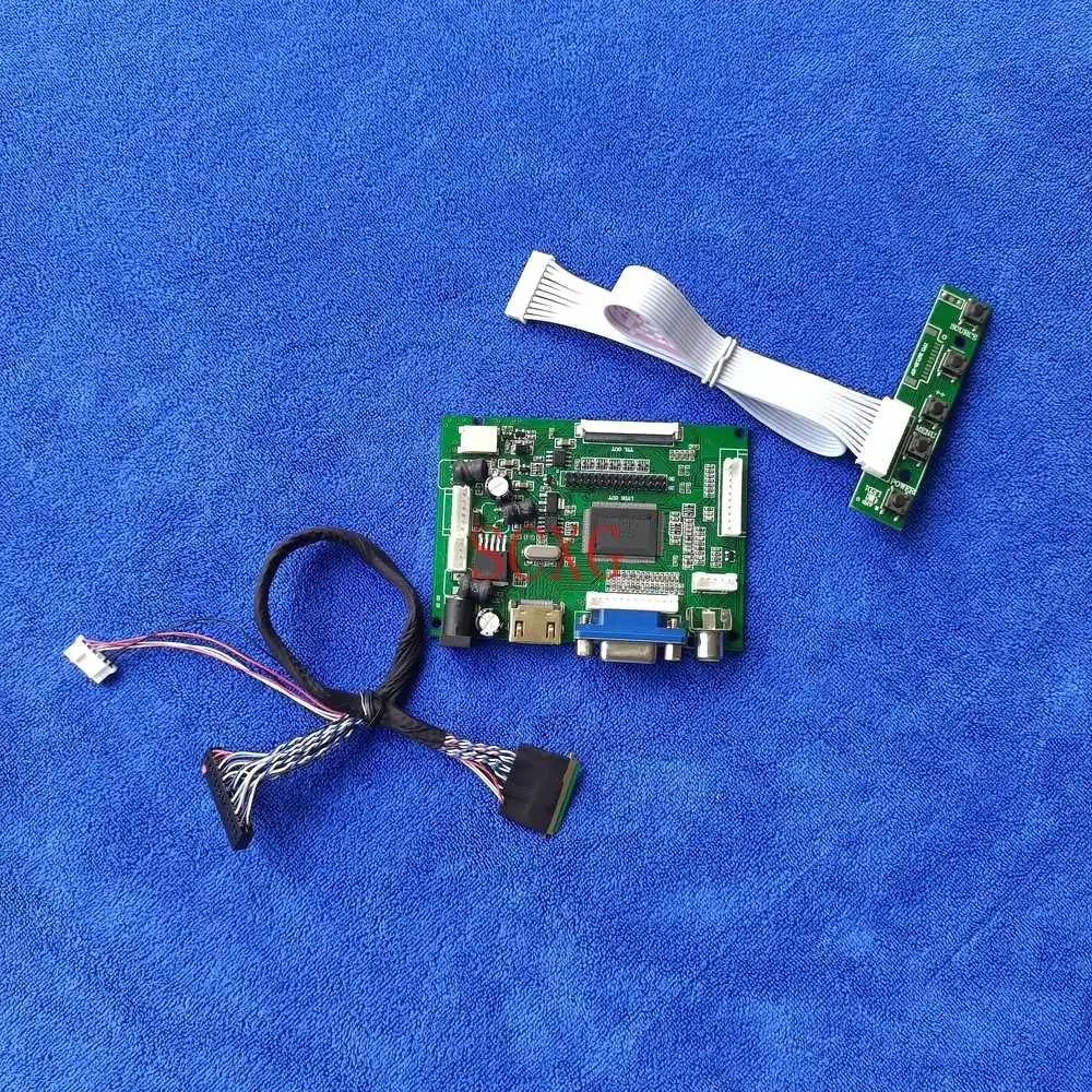 LCD screen controller board HDMI-compatible VGA AV 40-Pin LVDS 1366*768 DIY Kit 60Hz WLED Fit LP156WH4/LP156WH8/LP156WH9 laptops
LCD screen controller board HDMI-compatible VGA AV 40-Pin LVDS 1366*768 DIY Kit 60Hz WLED Fit LP156WH4/LP156WH8/LP156WH9 laptops