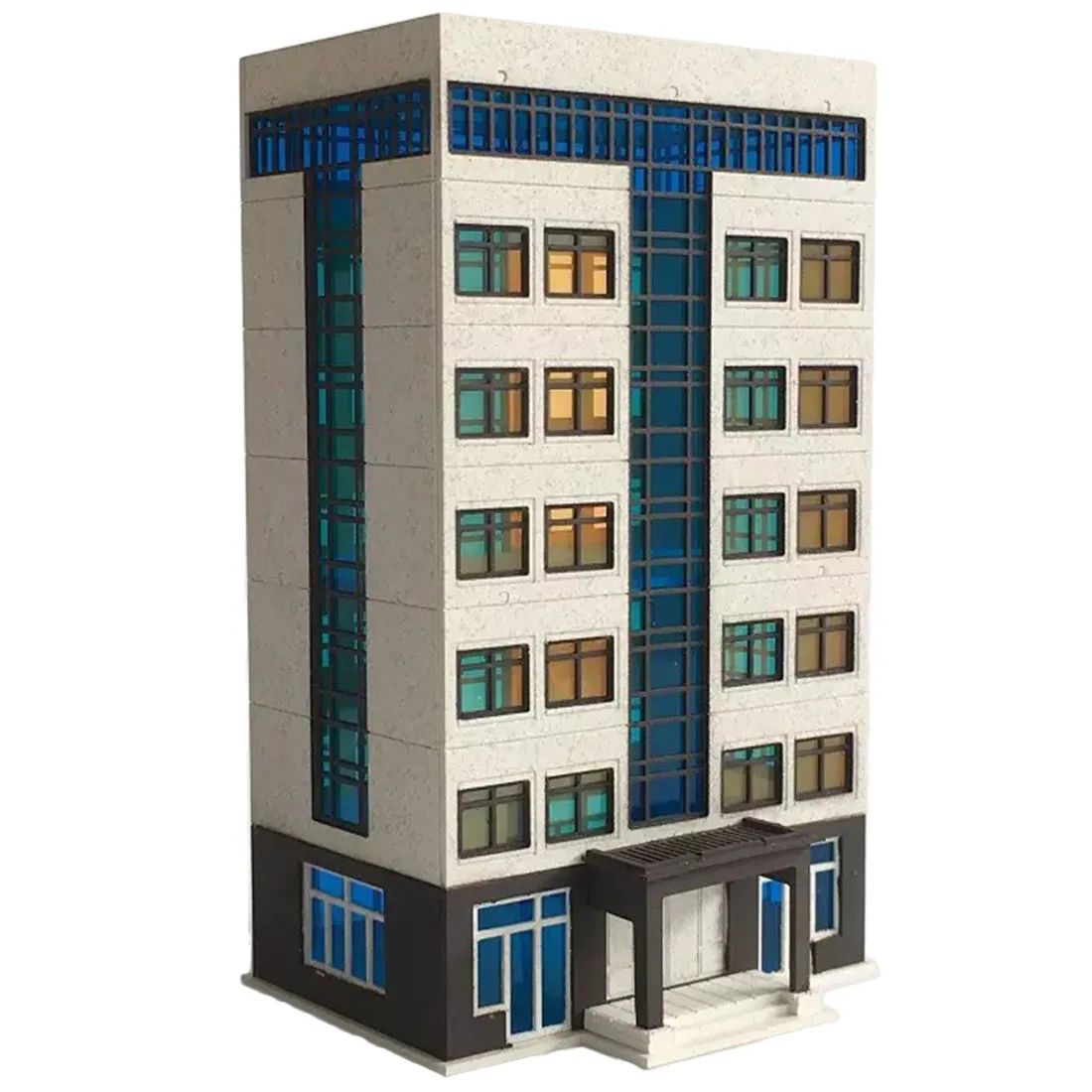 9 x 5.5 x 15cm 1:150 N Scale Sand Table Decoration DIY Assembly Model Modern Building ho scale miniatures landscape - White
9 x 5.5 x 15cm 1:150 N Scale Sand Table Decoration DIY Assembly Model Modern Building ho scale miniatures landscape - White