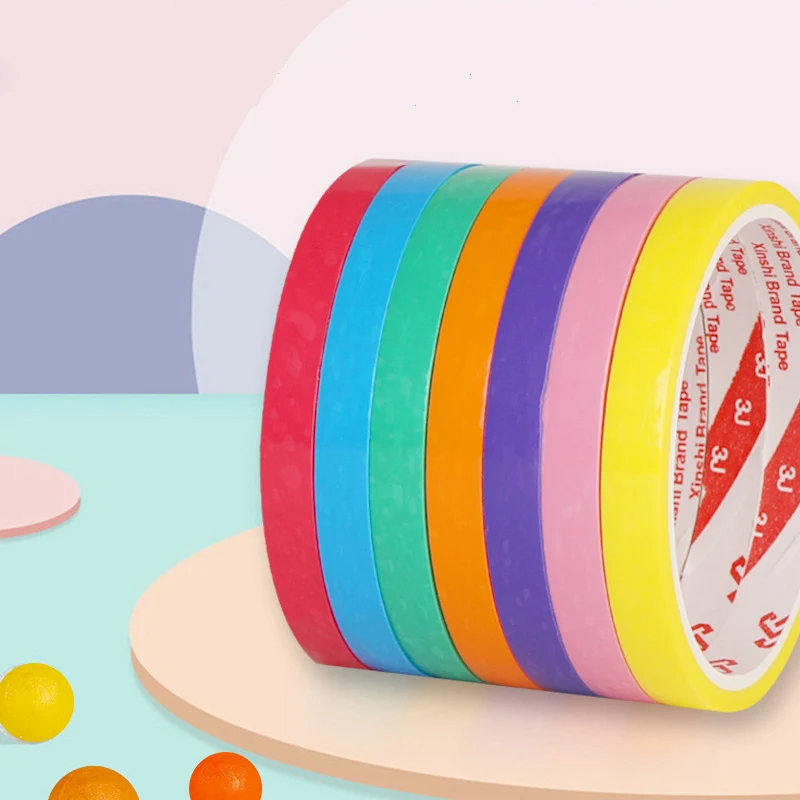 7 Rolls 20m Color sticky ball tape decompression Diang sticky tape sticky ball Hard Tape DIY Ball Sticky Unzip Colored Tape Toy
7 Rolls 20m Color sticky ball tape decompression Diang sticky tape sticky ball Hard Tape DIY Ball Sticky Unzip Colored Tape Toy